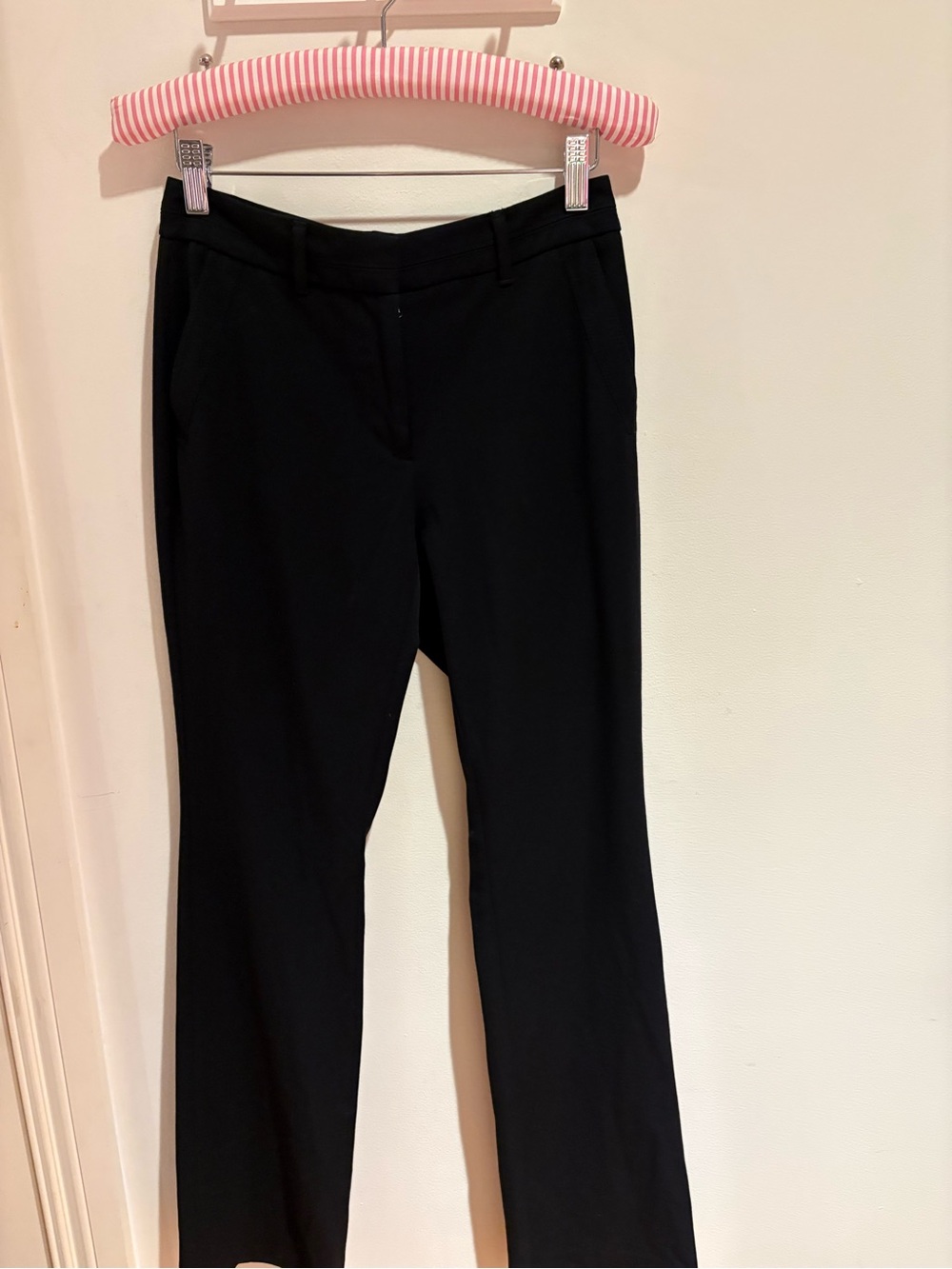 Black Boot Cut Dress Pants for Women - Sleek Professional Fit